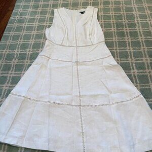 Ann Taylor Linen Dress 6